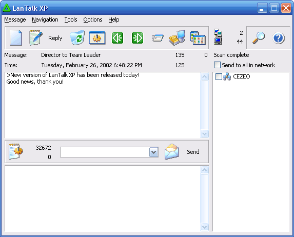 LanTalk XP Screenshot